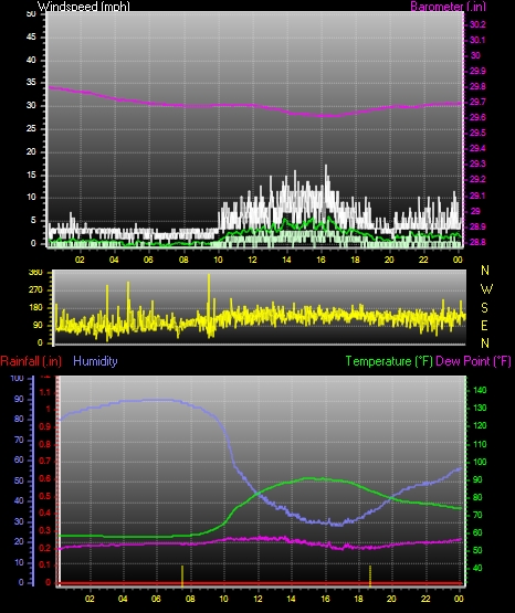 24 Hour Graph for Day 10